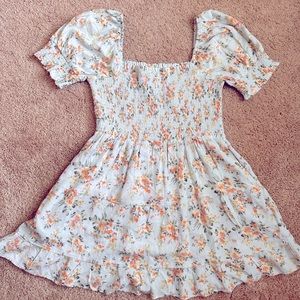 NWT American Eagle Blue Floral Mini Dress - Medium